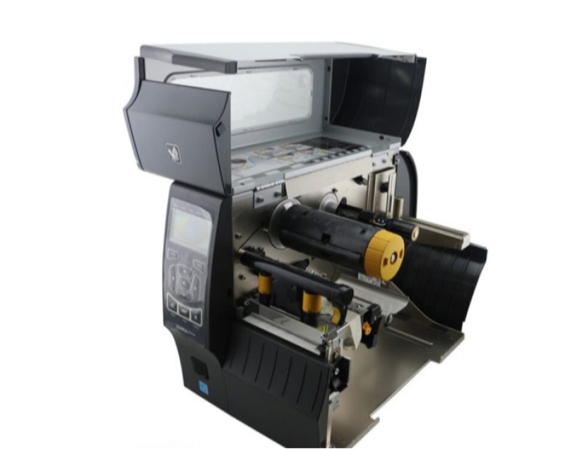 چاپگر لیبل و بارکد صنعتی حرارتی زبرا مدل ZT410 Rew
